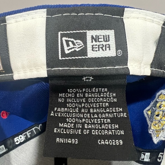 New Era, 59Fifty Fitted Hat, New York Yankees, Blue & Green - Picture 10 of 11